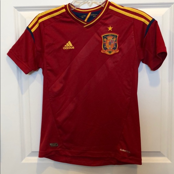 Adidas Spain YM soccer jersey Adidas Spain YM soccer jersey